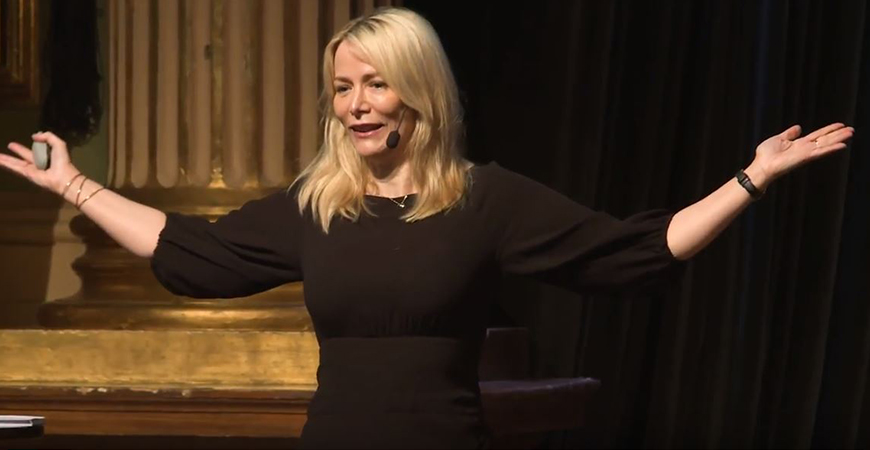 Anna Malmhake vd på The Absolut Company – History Marketing Summit 2018