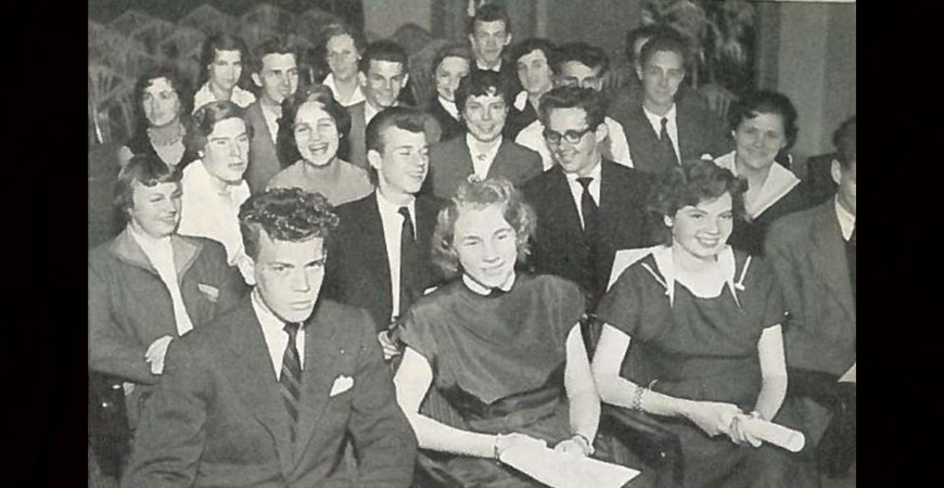 Examen i NK-skolan Kompanirullan 1954-7 Huvudbild