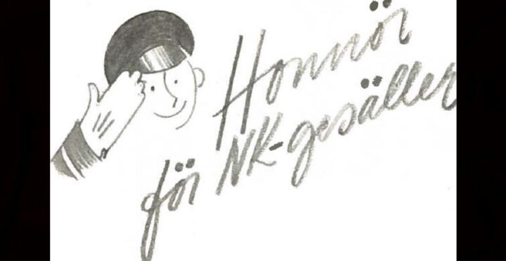 Honnör för NK-gesäller Kompanirullan 1949-12 Huvudbild
