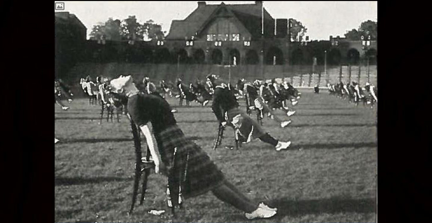 Kontorsgymnastik NK Kompanirullan 1945-5 Huvudbild