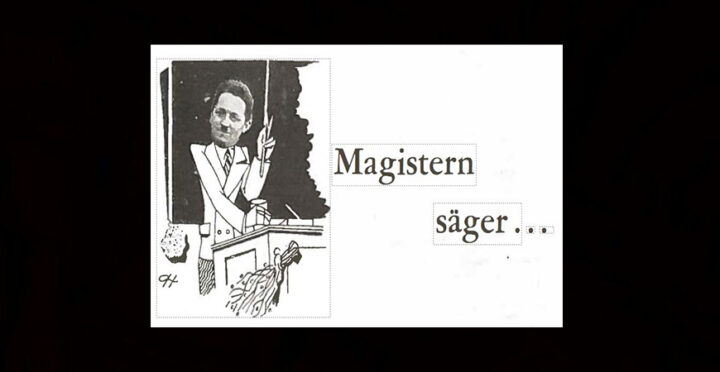 Magistern säger… NK Kompanirullan 1936 Huvudbild