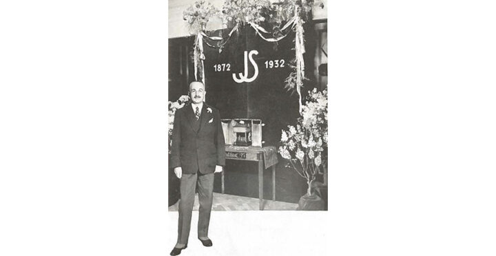 NK-Chefen tackar 1932