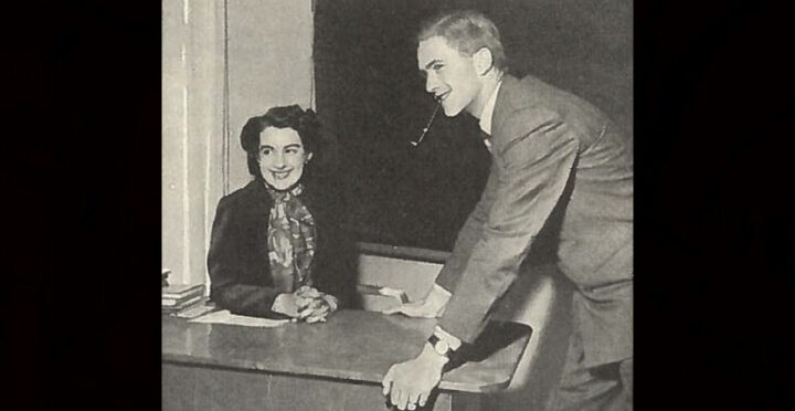 NKs Engelska lärare intervjuade Kompanirullan 1950-7 Huvudbild