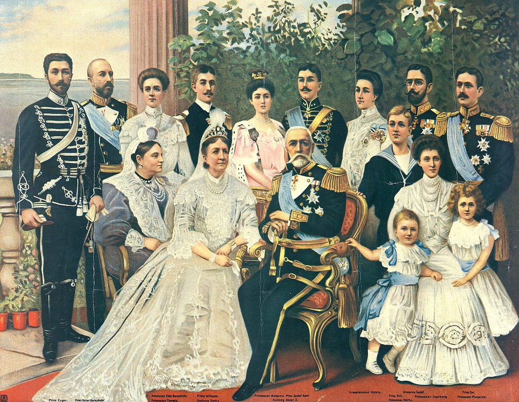 oscar-ii-of-sweden–family-1905