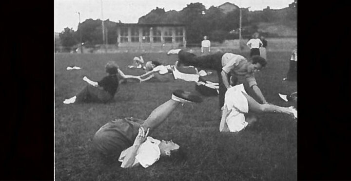 Personalgymnastiken på NK Kompanirullan 1946-7-8 Huvudbild