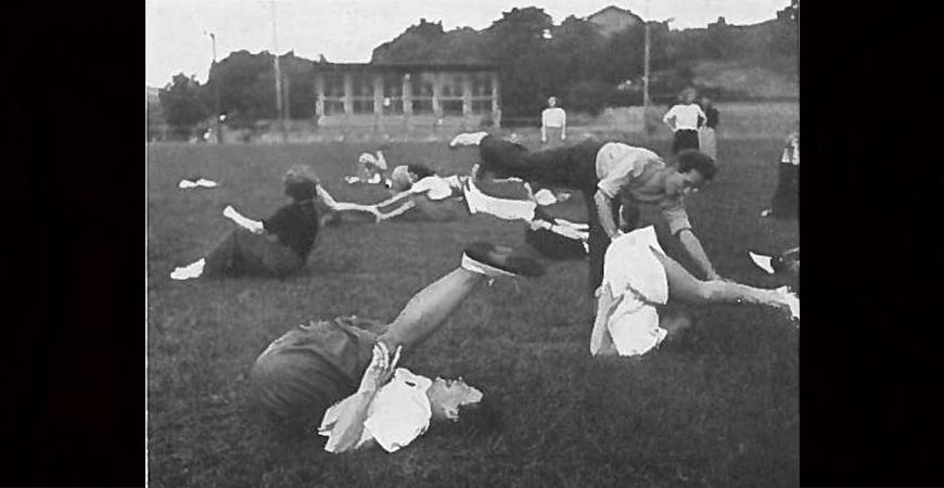 Personalgymnastiken på NK Kompanirullan 1946-7-8 Huvudbild