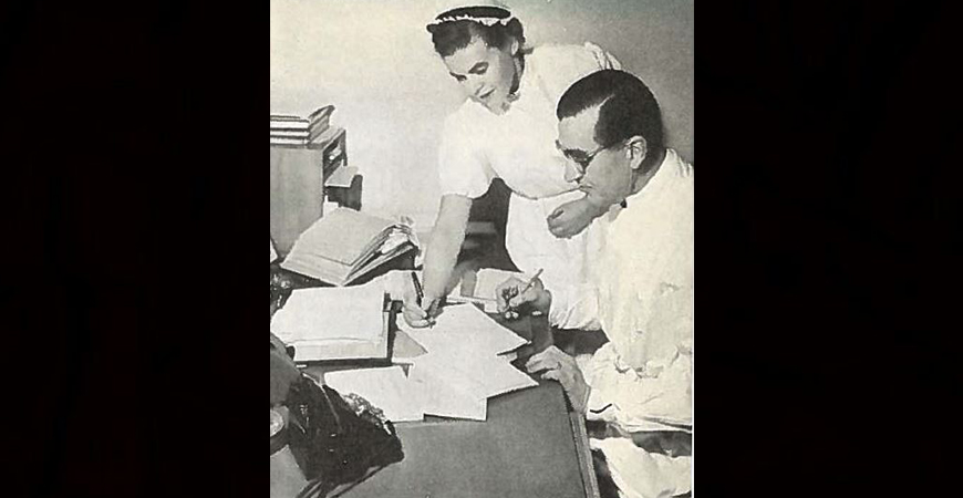 Vad gör jag när jag blir sjuk NK Kompanirullan 1955-1-2 Huvudbild